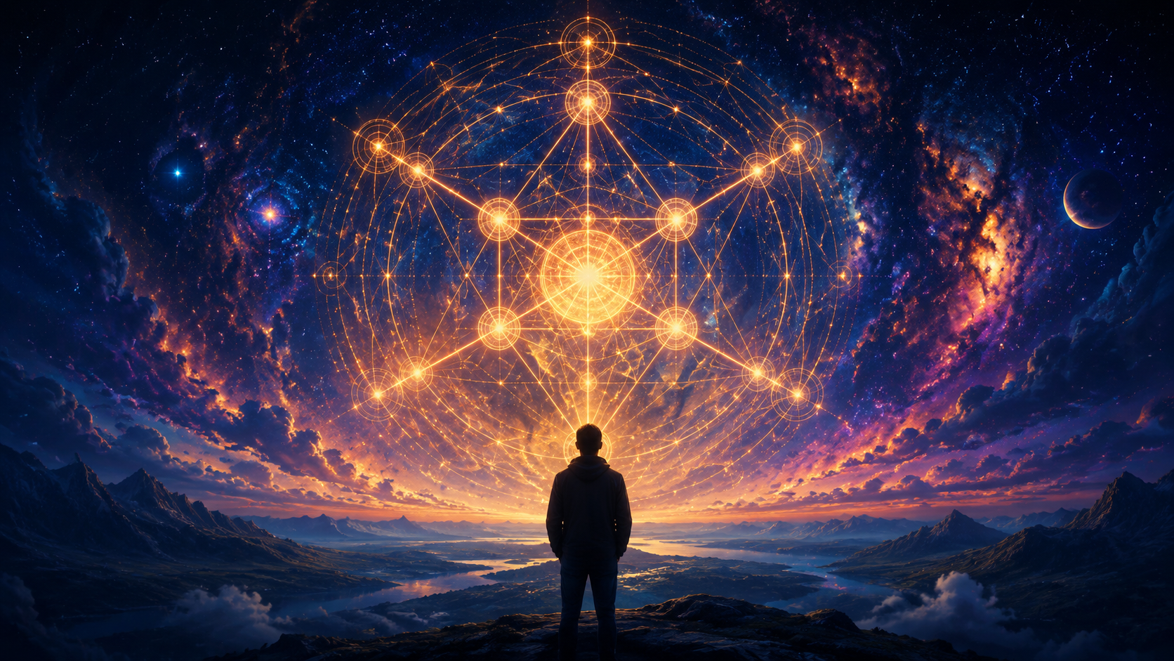 Destiny Matrix calculator process from birth date to chart